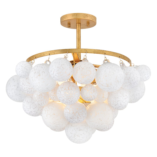 Marabel Medium Semi-Flush Mount
