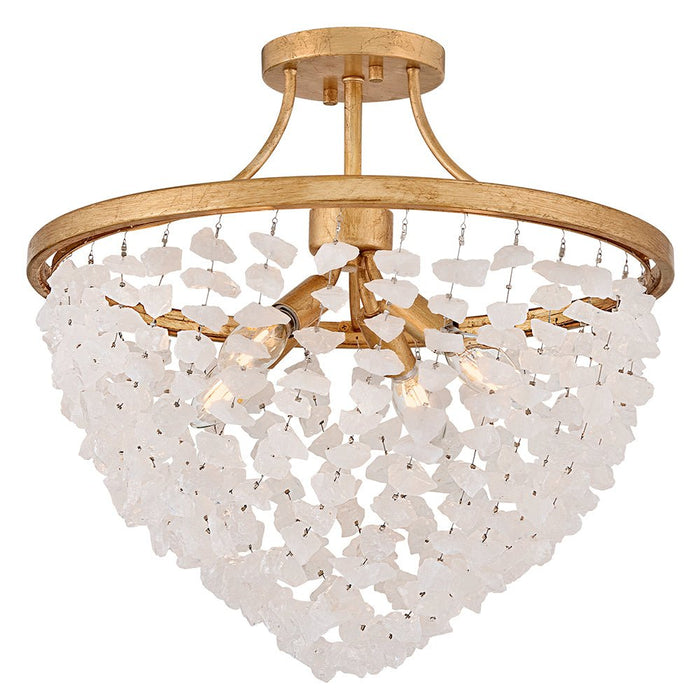 Myra Medium Semi-Flush Mount by Fredrick Ramond