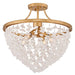 Myra Medium Semi-Flush Mount by Fredrick Ramond