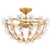 Azalea Medium Semi-Flush Mount by Fredrick Ramond