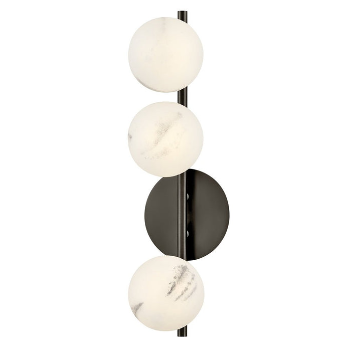 Selene Large Three Light Sconce by Fredrick Ramond