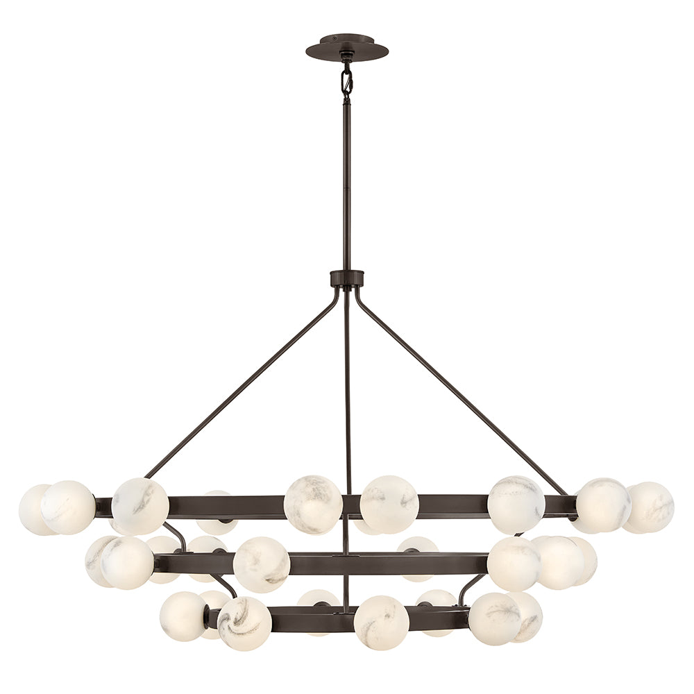 Selene Double XL Multi Tier Chandelier