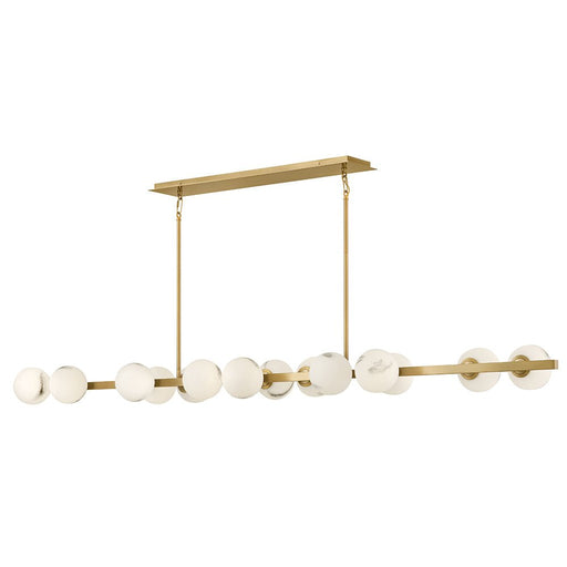 Selene 14-Light Linear Suspension by Fredrick Ramond