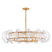 Seraphina Large Drum Chandelier by Fredrick Ramond