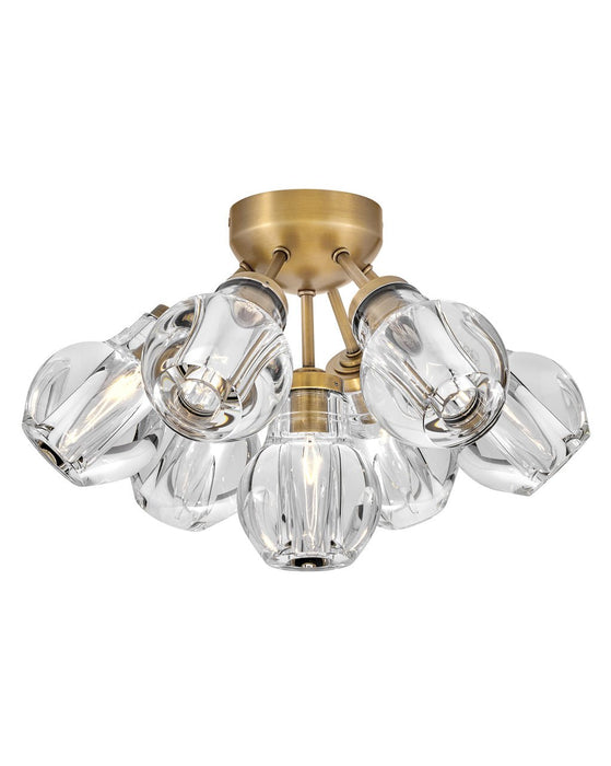 Elise Medium Semi-Flush Mount by Fredrick Ramond
