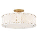 Simone Medium Semi-Flush Mount by Fredrick Ramond