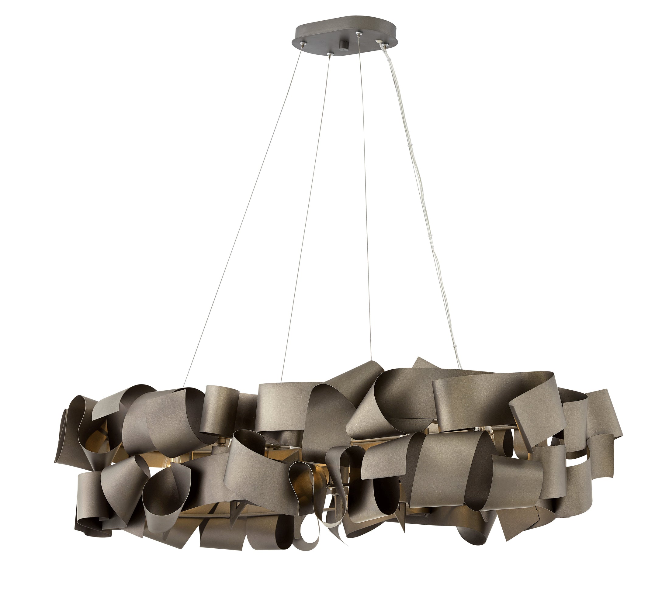 Delfina Large Six Light Linear Chandelier