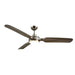 Fremont LED Fan in Brushed Nickel Finish | Kuzco Lighting