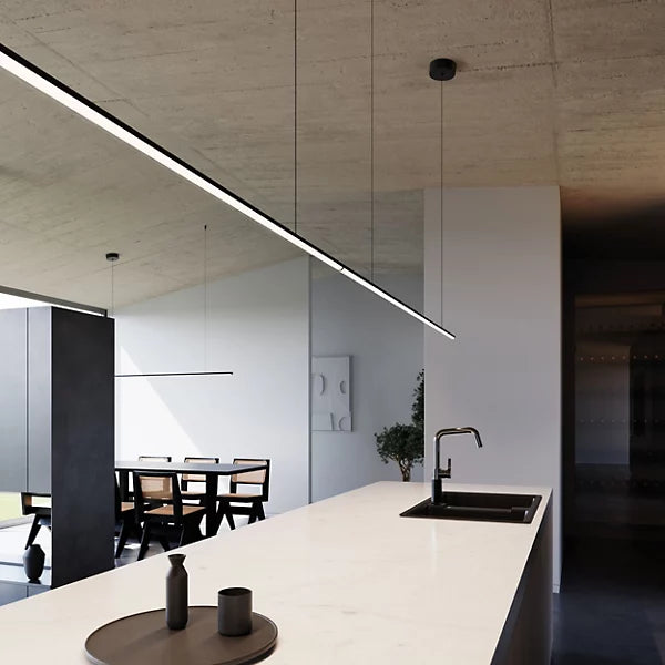 Fino LED Linear Suspension - Display