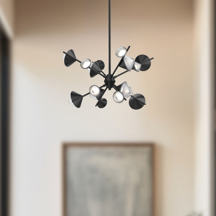 Geode LED Chandelier by Kuzco Lighting