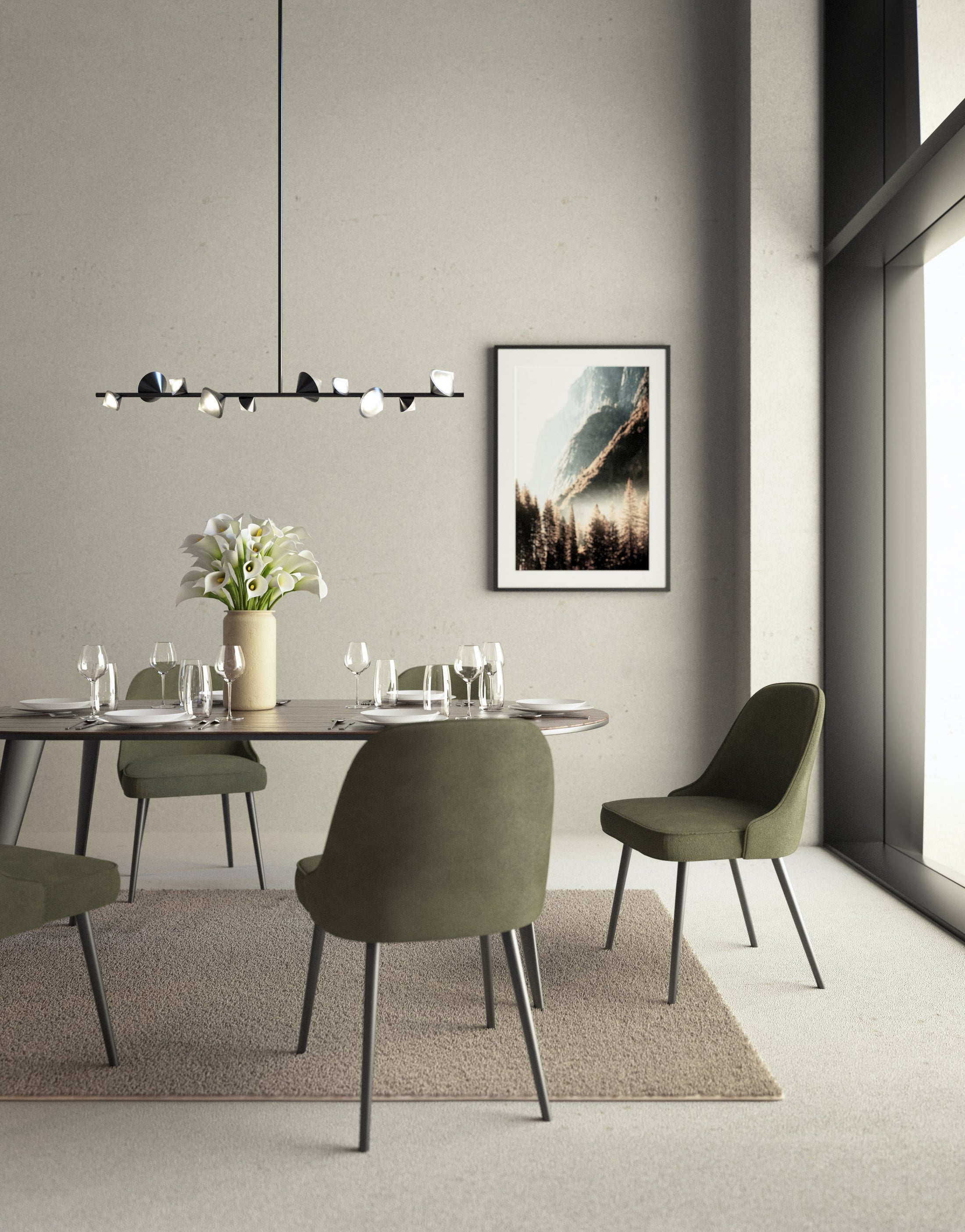 Geode LED Linear Suspension