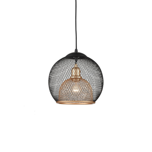 Gibraltar Pendant in Black/Gold Finish | Kuzco Lighting