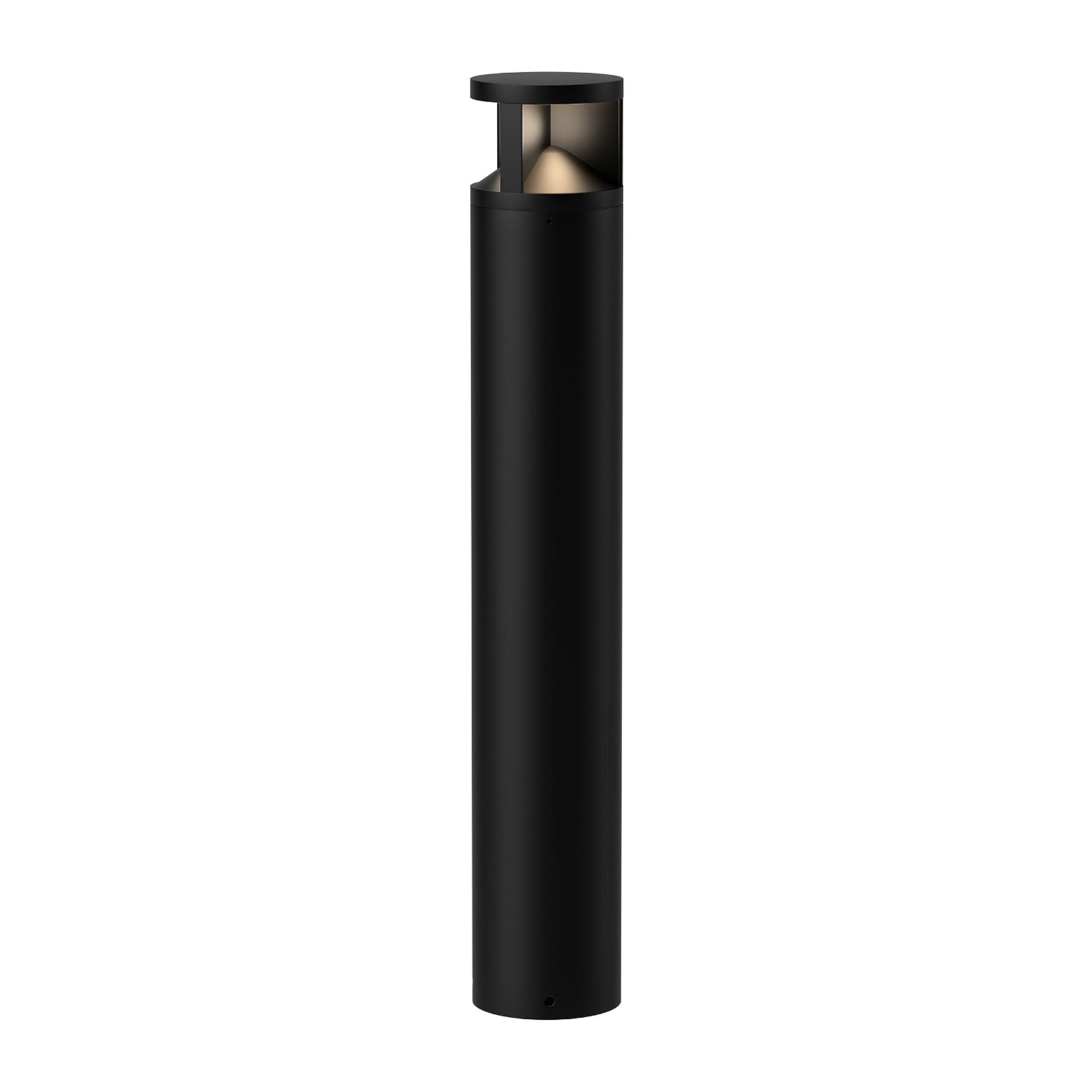 Glen LED Exterior Bollard in Black Finish | Kuzco Lighting