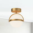 Load image into Gallery viewer, Globo LED Semi-Flushmount
