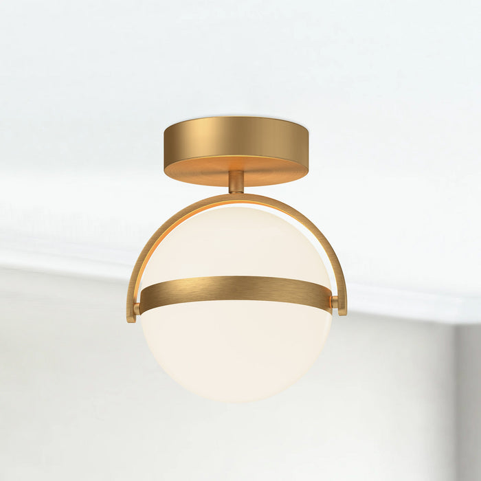 Globo LED Semi-Flushmount by Alora Lighting