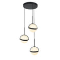 Load image into Gallery viewer, Globo 16-in Matte Black LED Multi Pendant by Alora Lighting | MP301003MB-UNV | Alora Lighting

