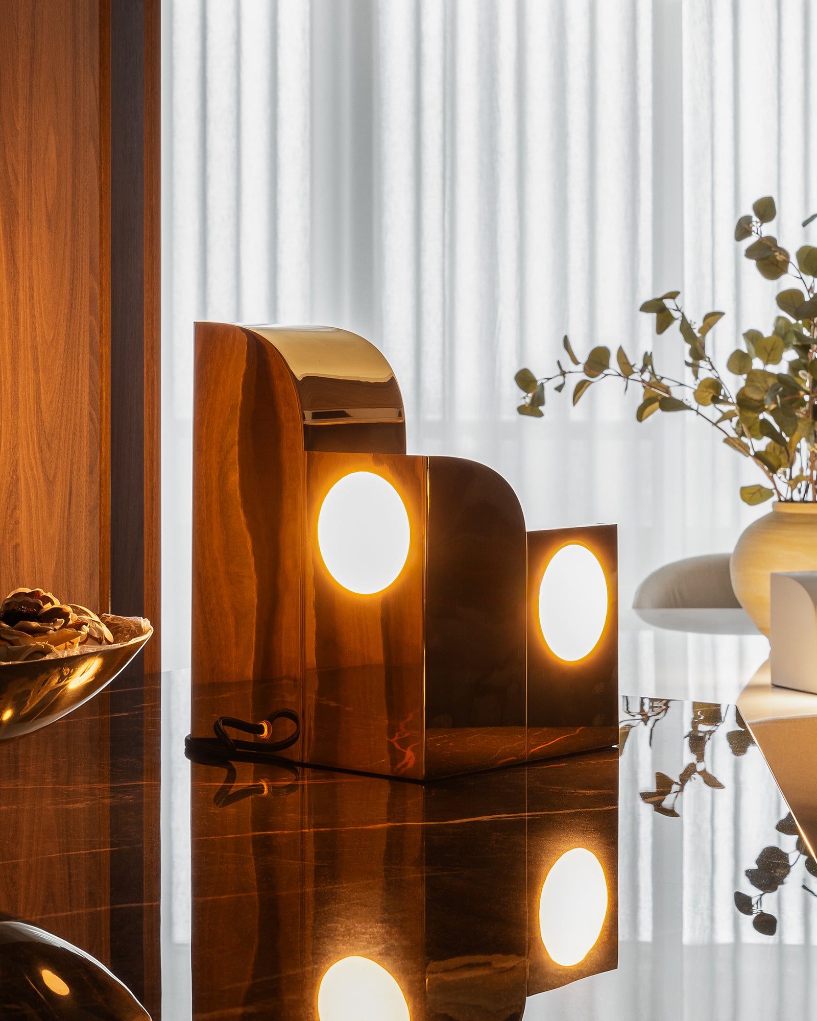 Gypsum LED Table Lamp