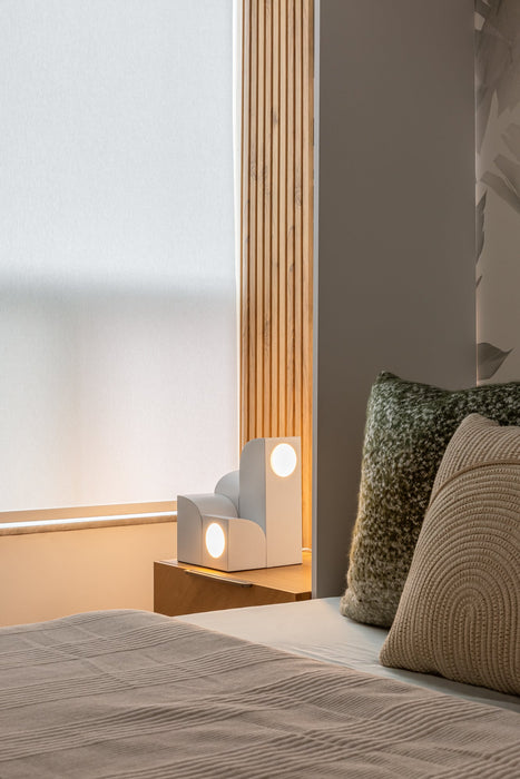 Gypsum LED Table Lamp by Kuzco Lighting