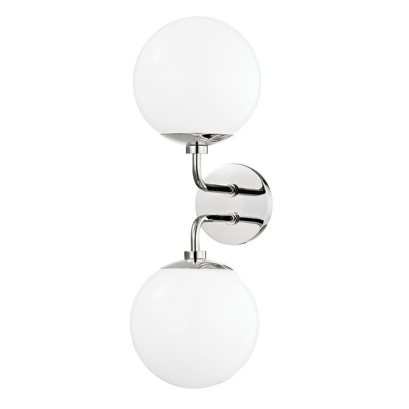 Stella Wall Sconce polished nickel