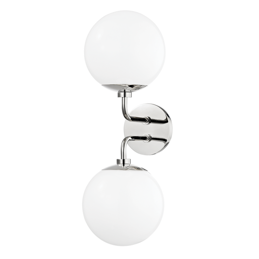 Stella Wall Sconce polished nickel