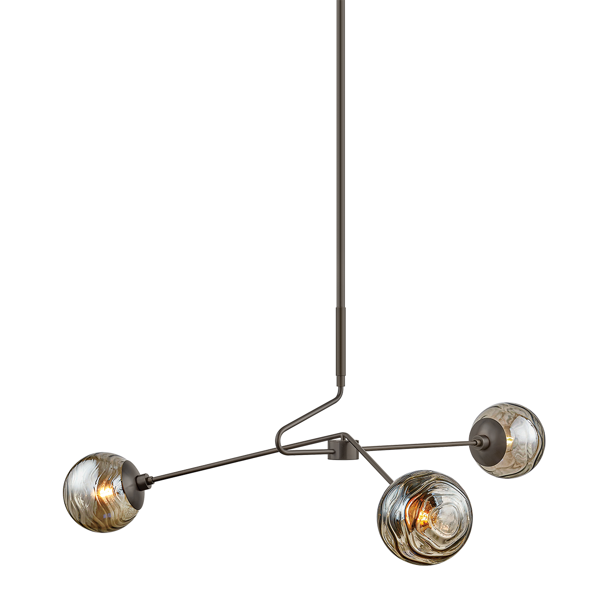 Nyla Chandelier by Mitzi in True Bronze Finish 