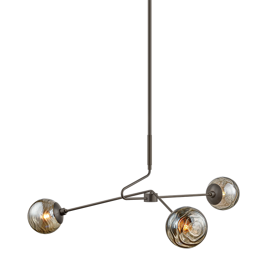 Nyla Chandelier by Mitzi in True Bronze Finish 