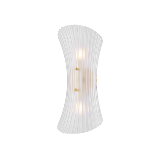 Esmae Wall Sconce by Mitzi in Aged Brass Finish 