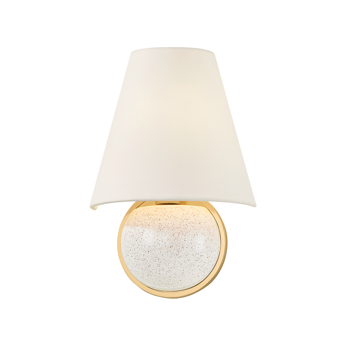 Marlena Wall Sconce by Mitzi in Aged Brass Finish 