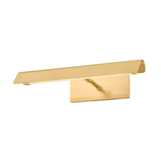 Regan Picture Light by Mitzi in Aged Brass Finish 
