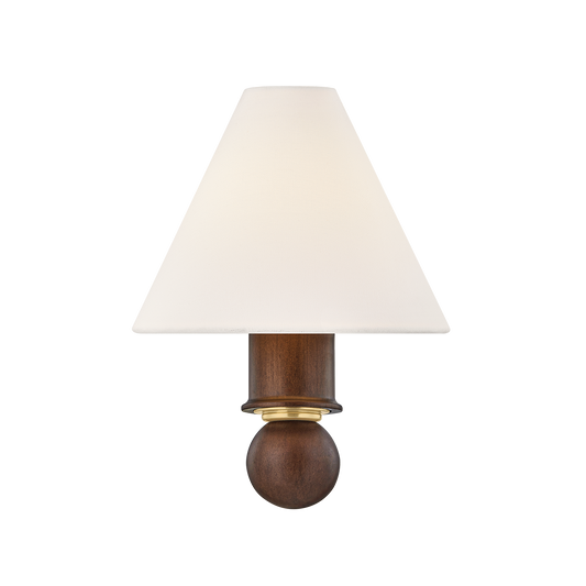 Candice Wall Sconce by Mitzi in Aged Brass Finish 