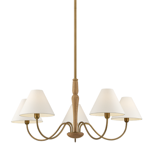 Bennie Chandelier by Mitzi - Patina Brass Finish