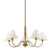 Bennie Chandelier by Mitzi - Patina Brass Finish