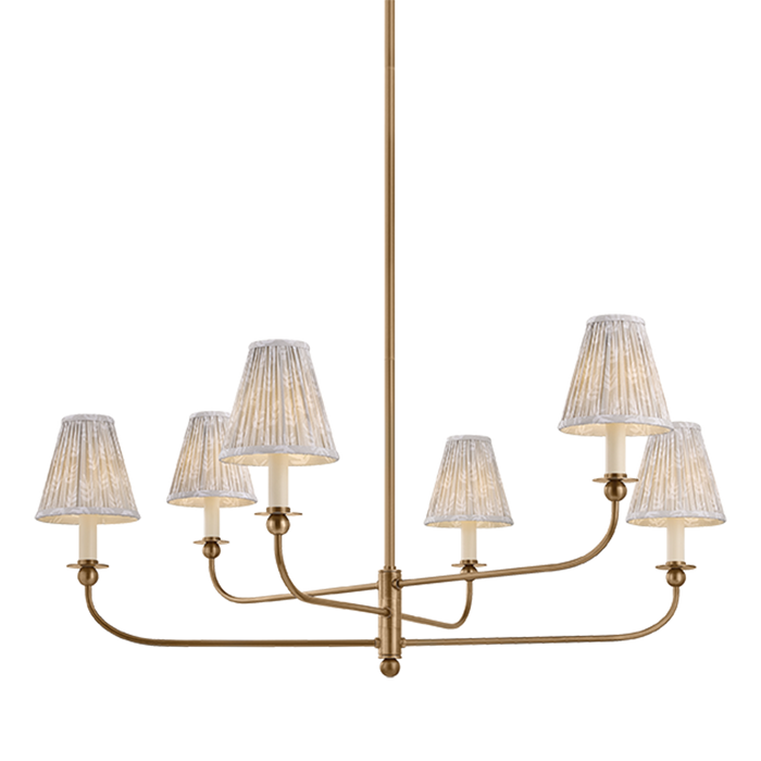 Ryle Chandelier by Mitzi - Patina Brass Finish