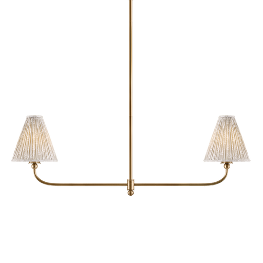 Ryle Linear Chandelier by Mitzi - Patina Brass Finish