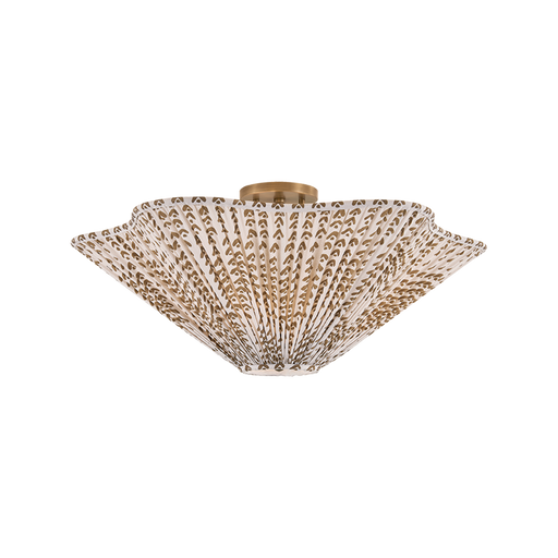 Elle Semi Flush by Mitzi - Patina Brass Finish