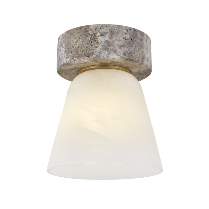 Lea Flush Mount by Mitzi - Patina Brass Finish