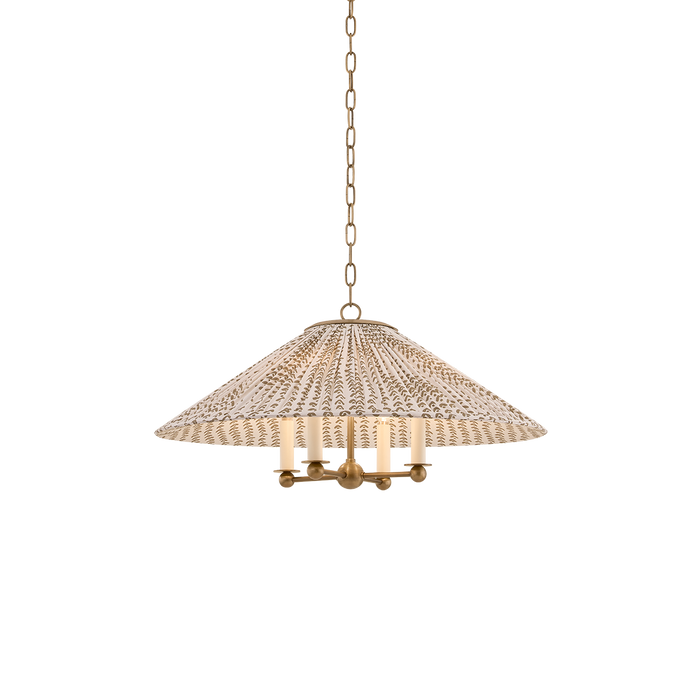 Isla Chandelier by Mitzi - Patina Brass Finish
