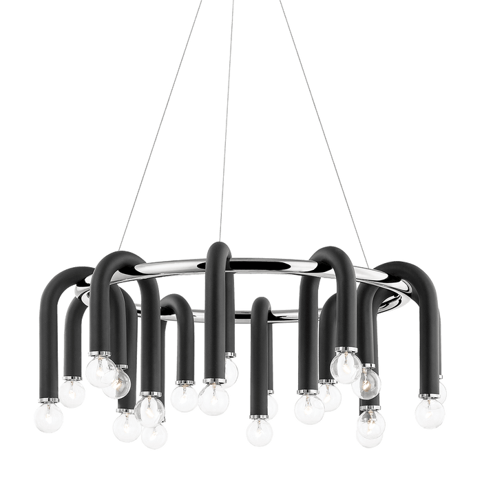 Whit Chandelier by Mitzi