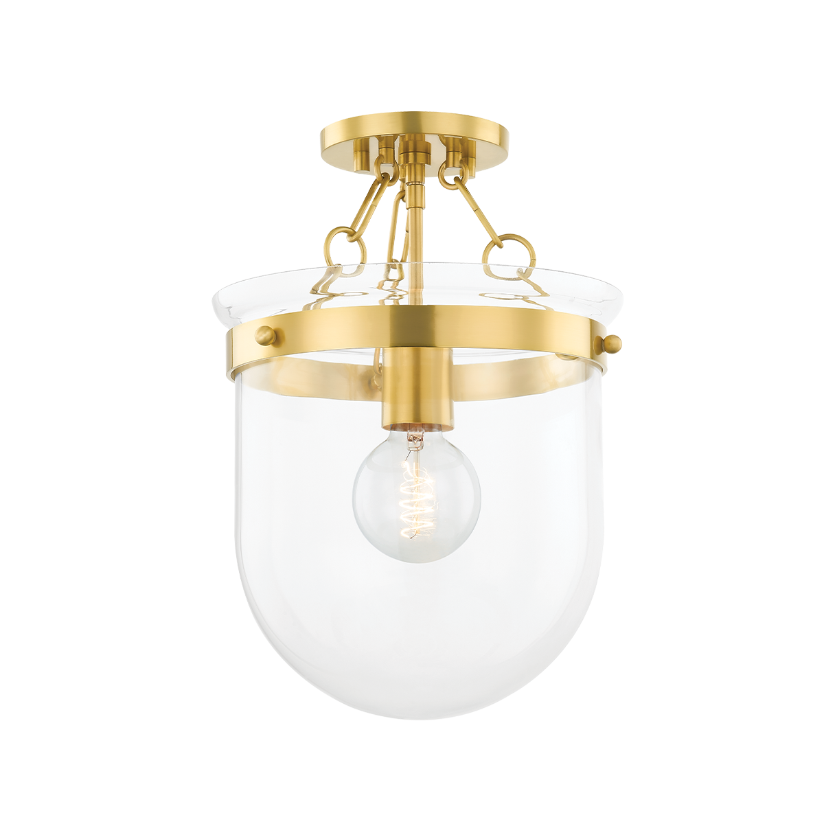 Dunbar Semi Flush