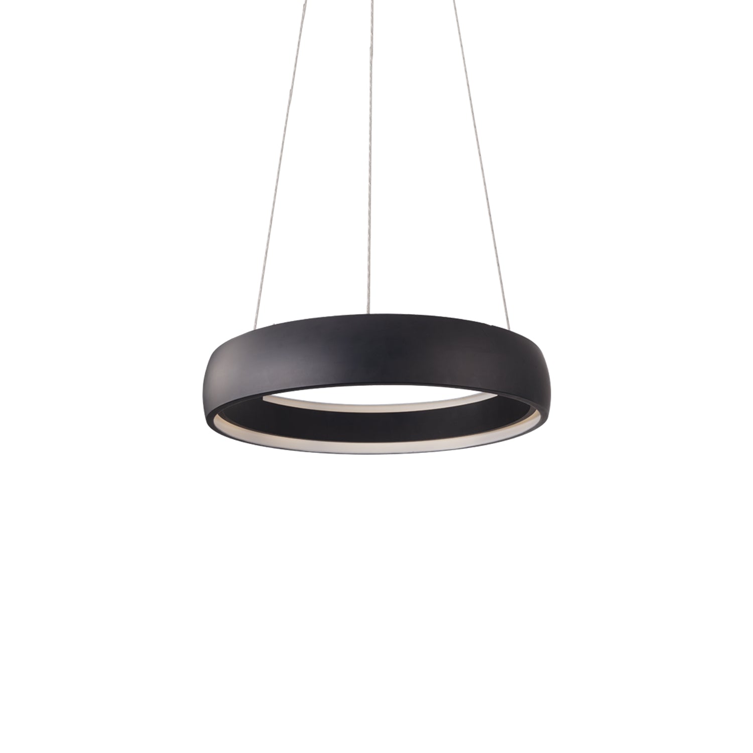 Halo LED Pendant in Black Finish | Kuzco Lighting