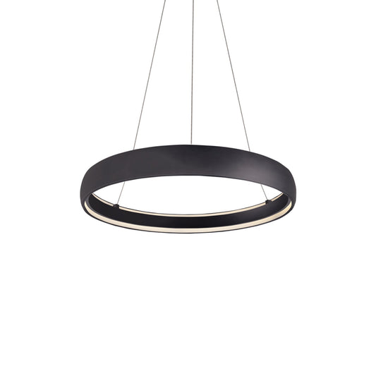 Halo LED Pendant in Black Finish | Kuzco Lighting