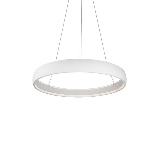 Halo LED Pendant in White Finish | Kuzco Lighting