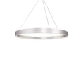Load image into Gallery viewer, Halo LED Pendant in Brushed Silver Finish | Kuzco Lighting
