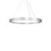 Halo LED Pendant in Brushed Silver Finish | Kuzco Lighting