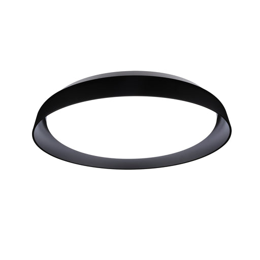Hampton LED Flush Mount in Black Finish | Kuzco Lighting