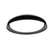 Hampton LED Flush Mount in Black Finish | Kuzco Lighting