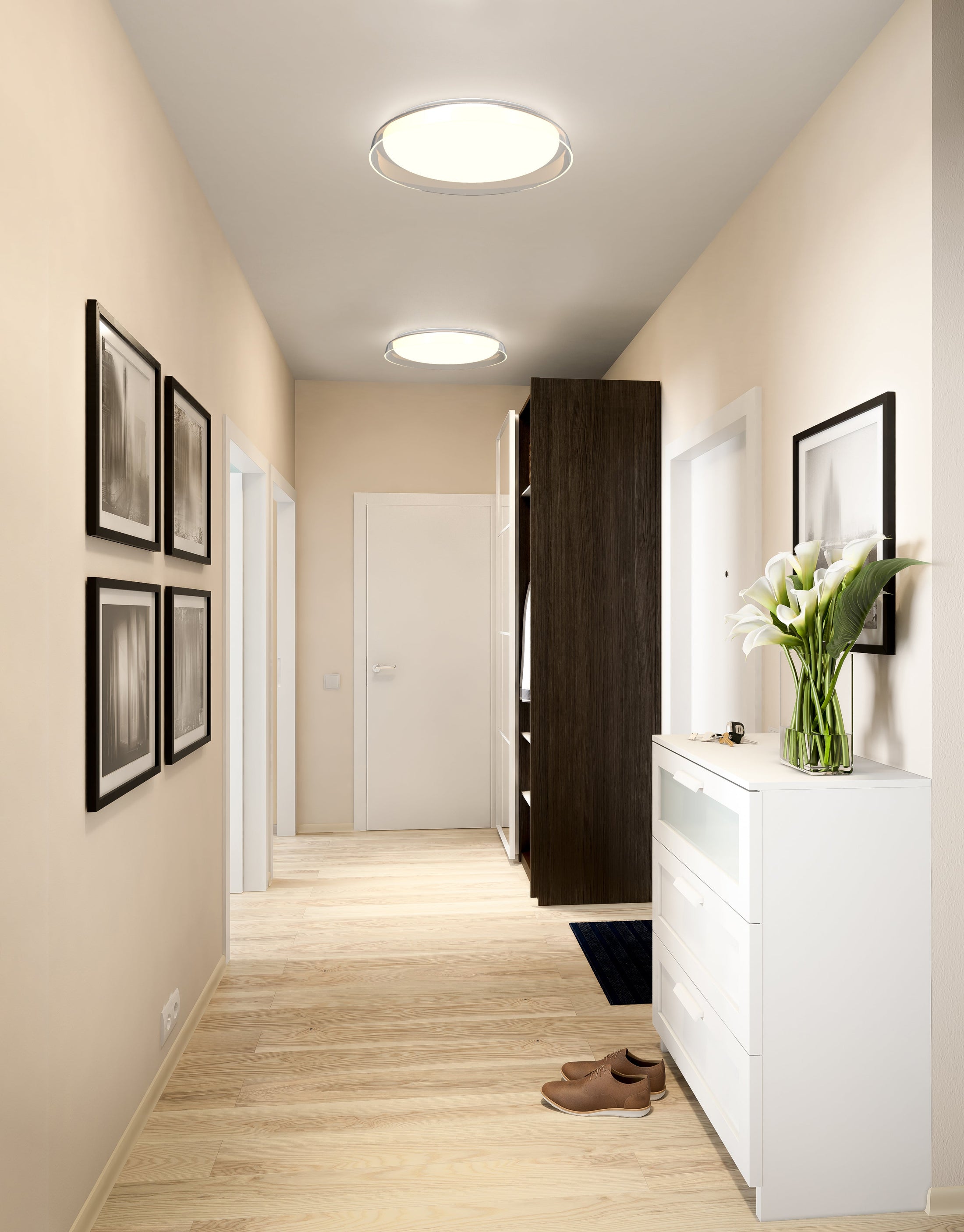 Hampton LED Flush Mount