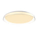 Hampton LED Flush Mount in Clear Finish | Kuzco Lighting