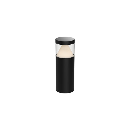 Hanover LED Exterior Bollard in Black Finish | Kuzco Lighting