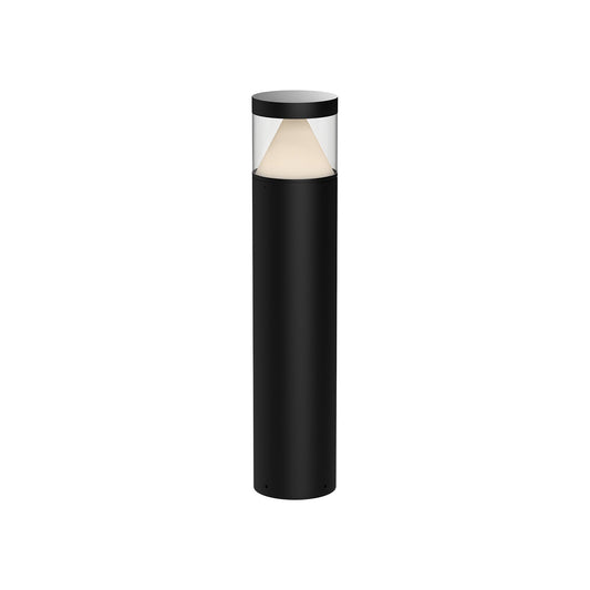 Hanover LED Exterior Bollard in Black Finish | Kuzco Lighting